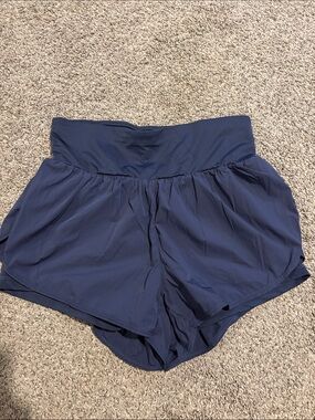 Women's running Shorts in Navy Blue